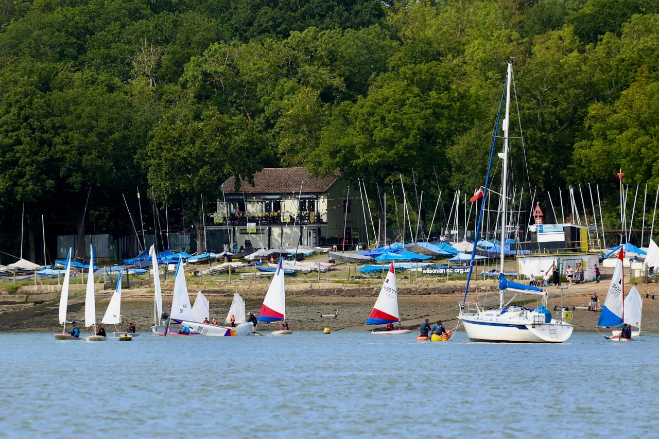 Sailing at Wilsonian Sailing Club